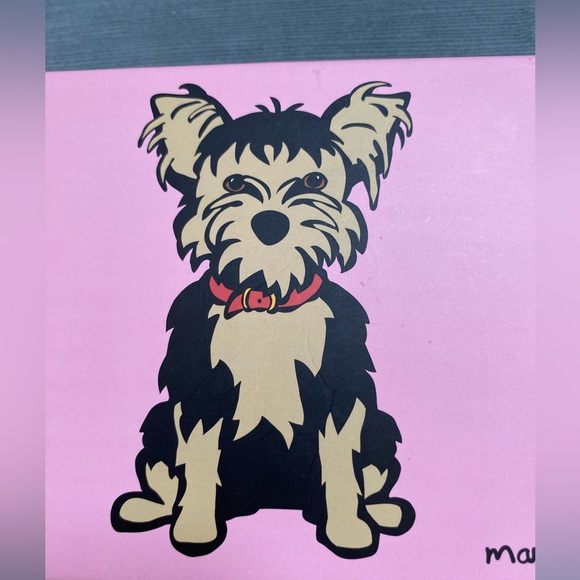 NWT Mark Tetro wristlet wallet in box. Pink wallet with yorkie.6“ x 4.5“ x 1.5“. - Picture 5 of 16